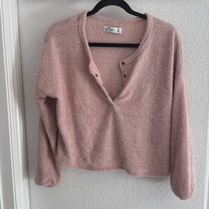 Hollister Blush Pink Knit Top
